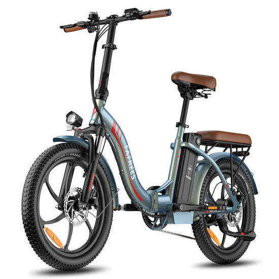 Vélo électrique pliant FAFREES F20 Pro avec batterie 20 Ah et 7 vitesses