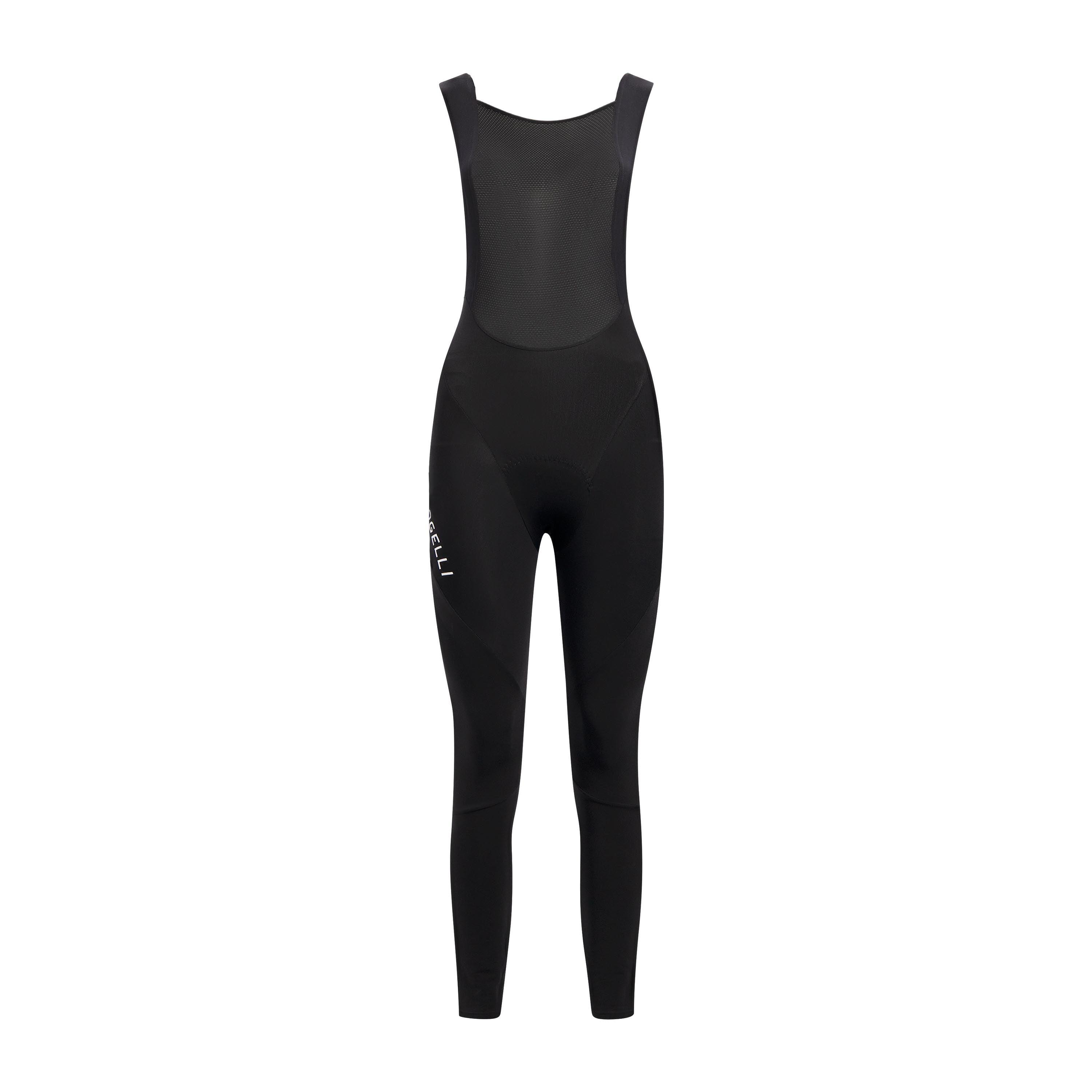 Lange Fietsbroek met Bretels Dames Mono 2/7