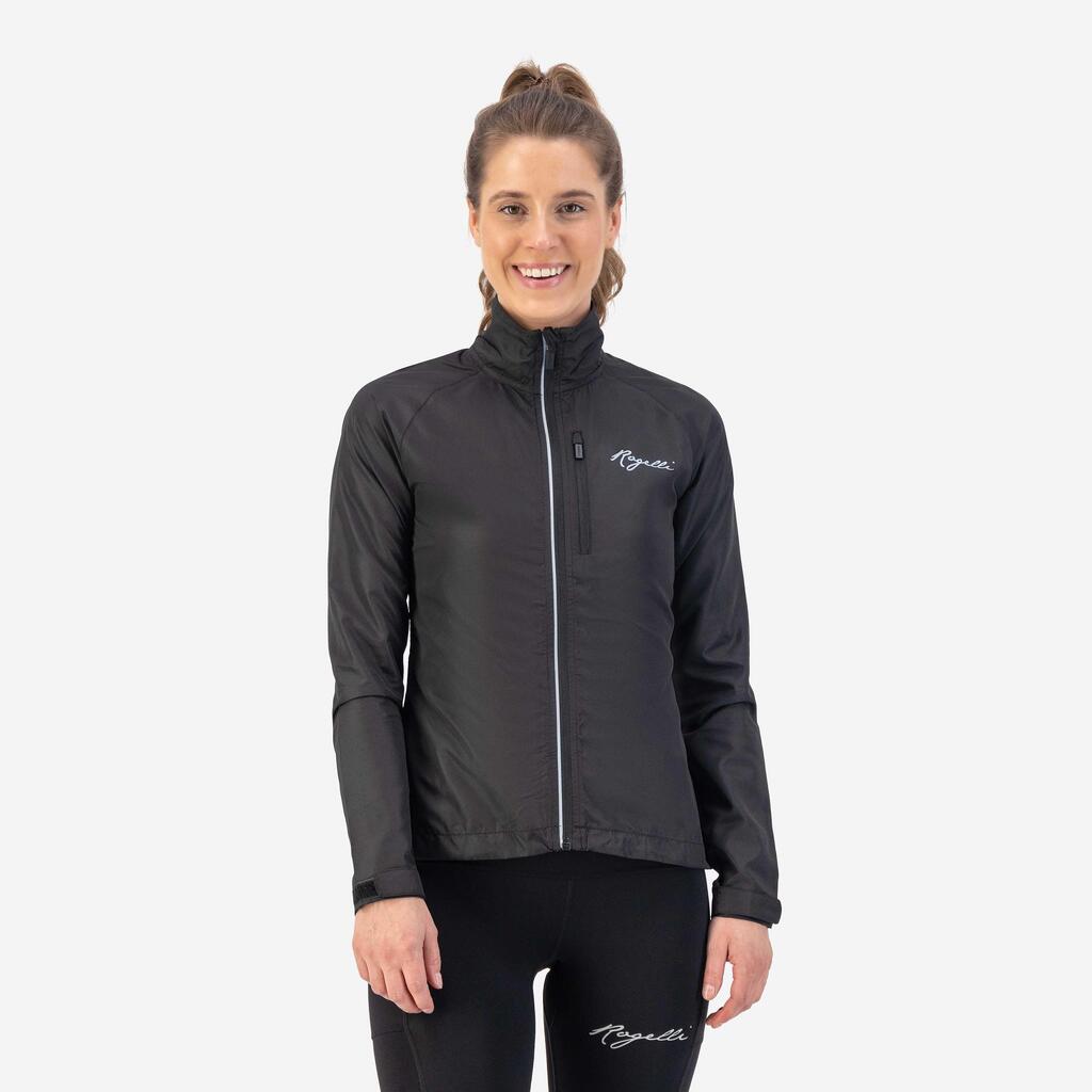 Running Jacket Women Windproof Running Jacket Core Black