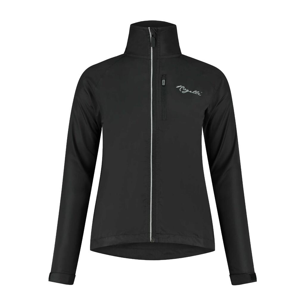 Running Jacket Women Windproof Running Jacket Core Black