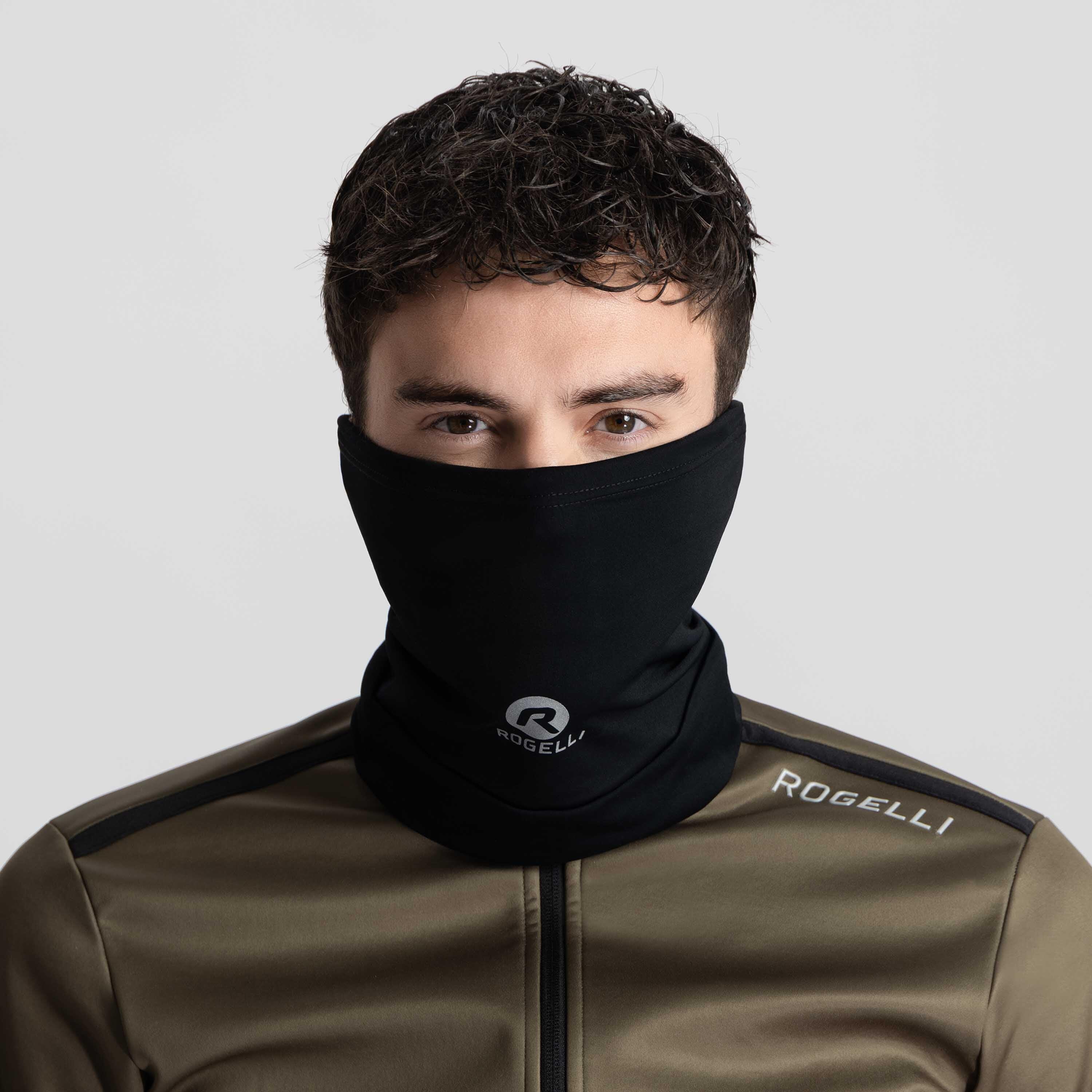 Fahrradschal Fleece Winter - Fahrrad Nackenwärmer - Schwarz - Lasa 2/4