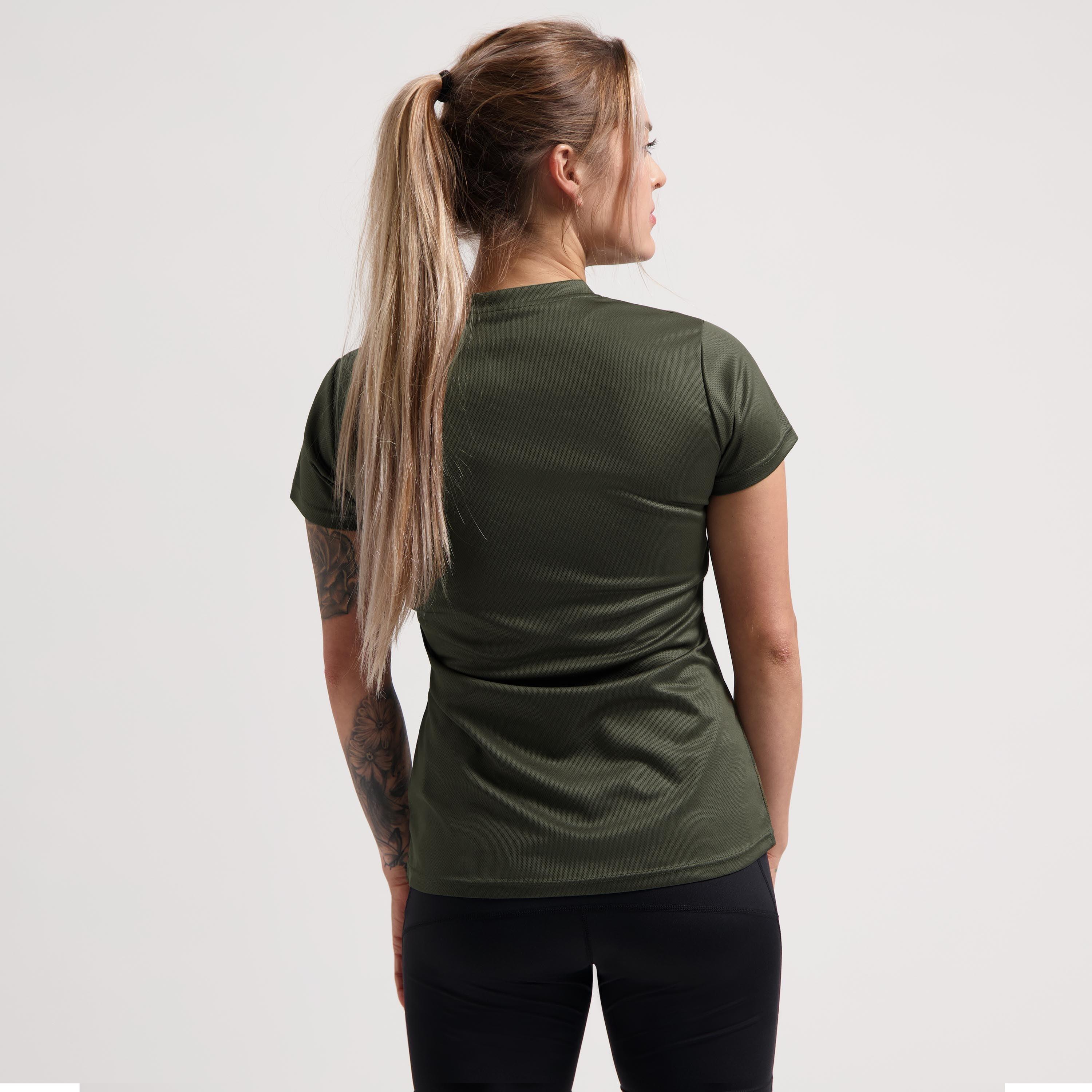 T-Shirt De Sport Manches Courtes Femme - Promo 4/7