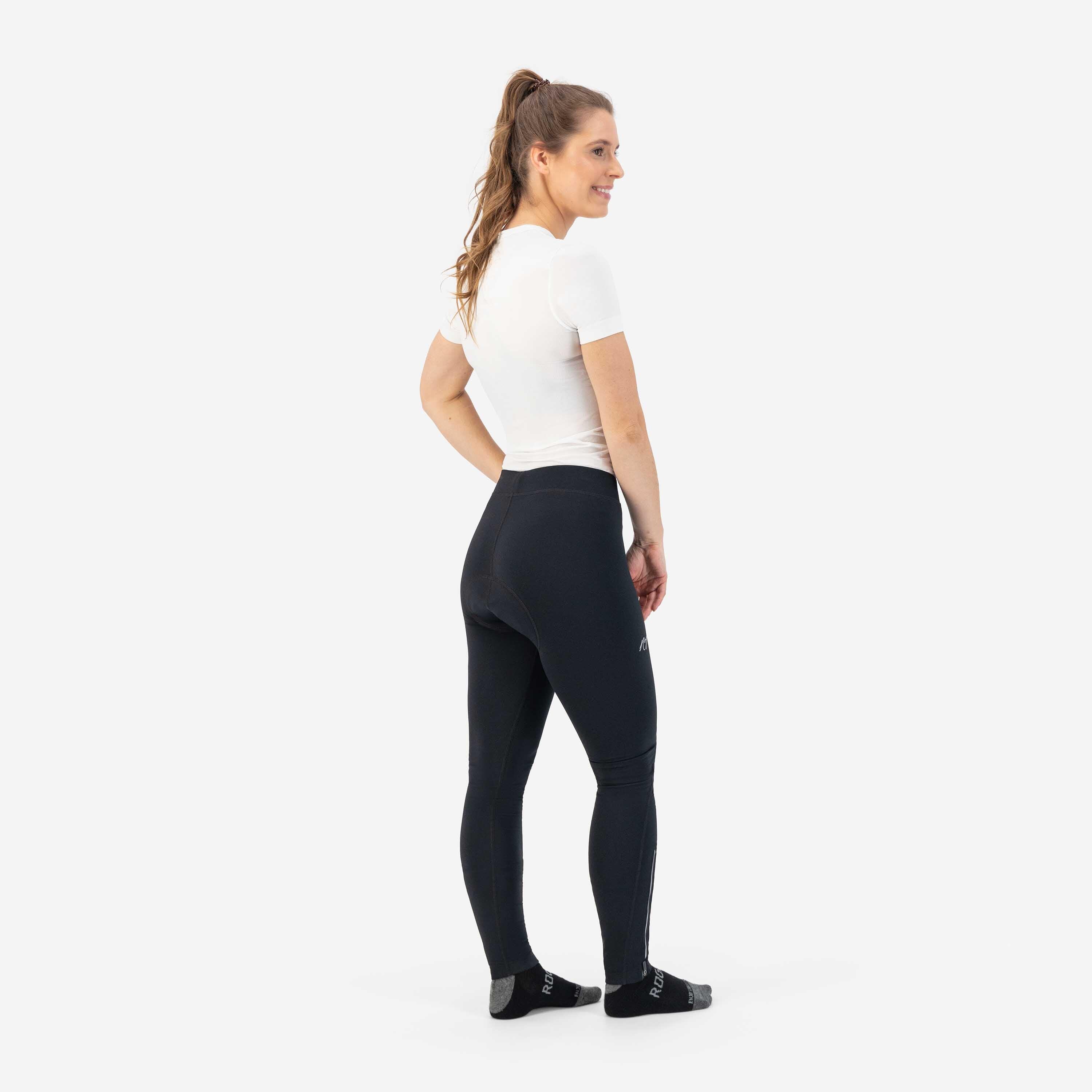 Cuissard Long Velo Sans Bretelles Avec Peau Femme - Core 3/7