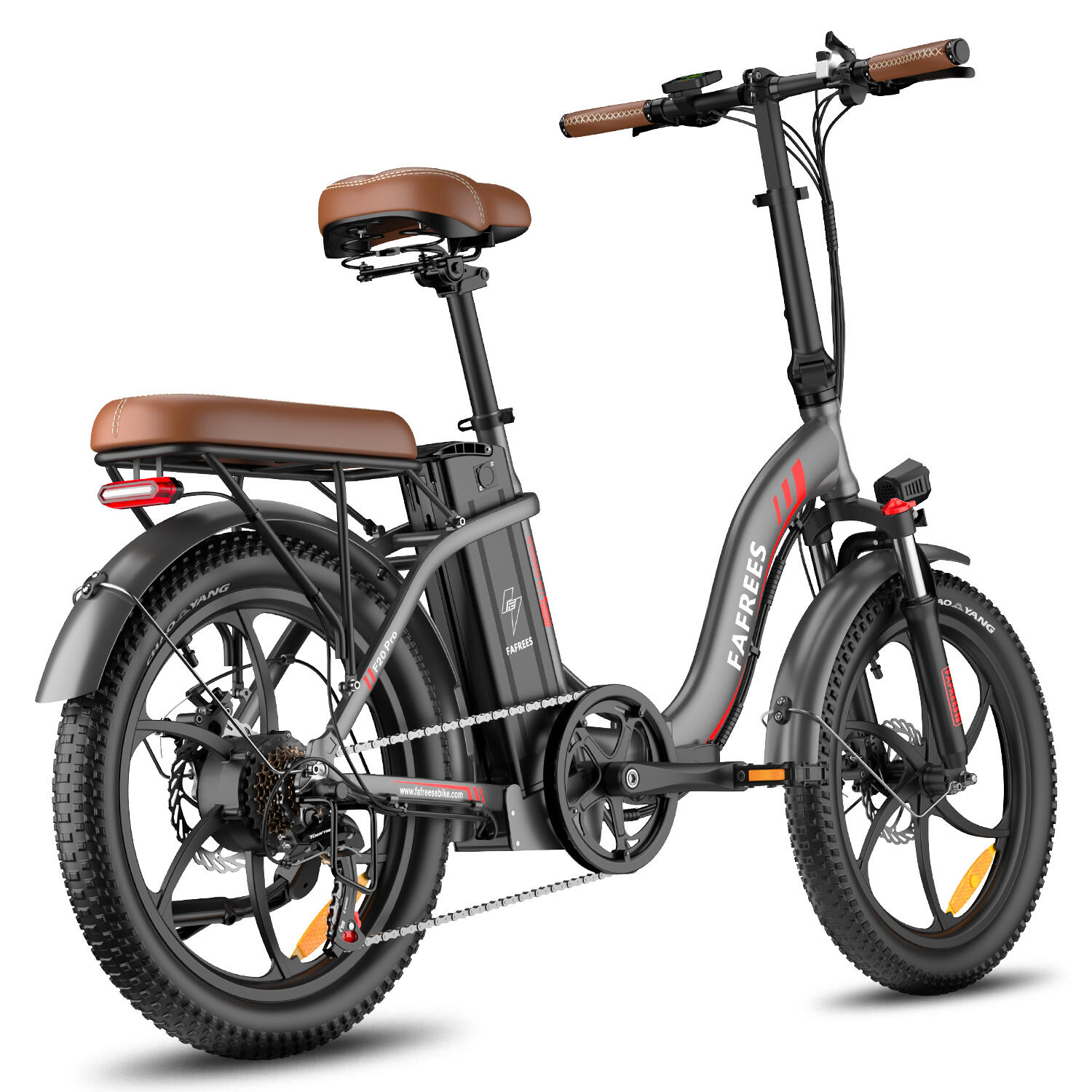 F20 Pro Bicicleta Eléctrica 36V 20Ah Batería Bicicleta Eléctrica Plegable 4/6