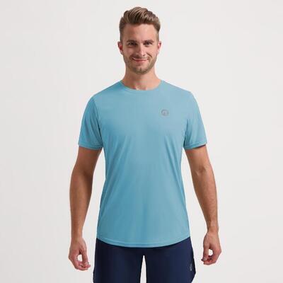 Hardloopshirt ademend sportshirt korte mouwen heren core