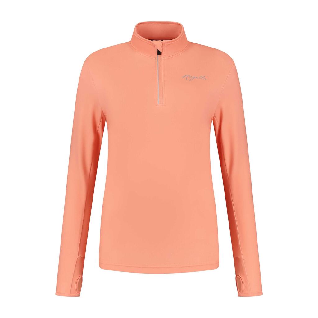 Women's Long Sleeve Half Zip Running Shirt Core