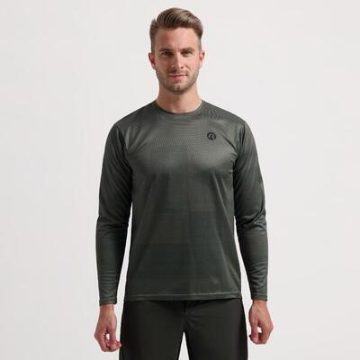 Fietsshirt lange mouwen heren mountainbike shirt mtb adventure core