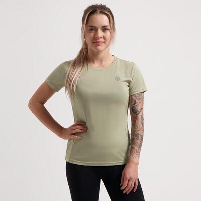 Hardloopshirt ademend sportshirt korte mouwen dames core