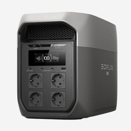 Station électrique - EcoFlow Delta 3 Max 2048 Wh - 2400 W ultra‑rapide