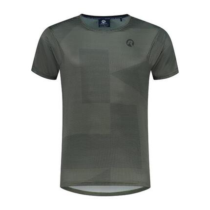 Radtrikot Kurzarm MTB Trikot Herren Grau