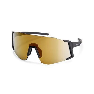 Fietsbril wielrennen heren en dames - categorie 3 - zwart/rood - sabre