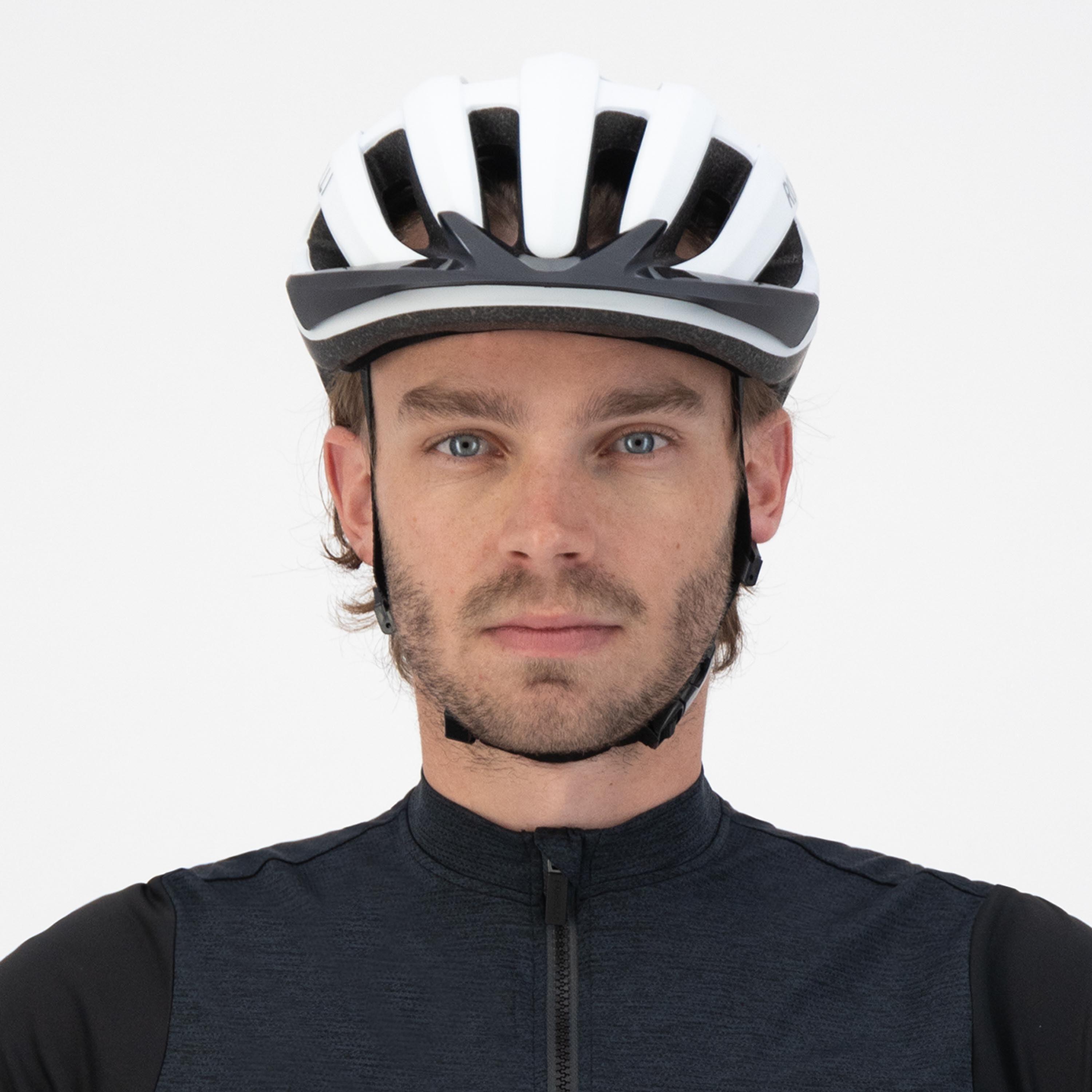 Wielrenhelm Fietshelm Volwassenen Wit Ferox II 2/7