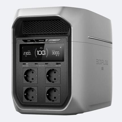 Station électrique - EcoFlow Delta 3 Max Plus 2048 Wh - ultra‑puissante