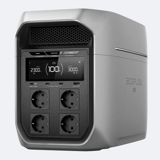 Station électrique - EcoFlow Delta 3 Max Plus 2048 Wh - ultra‑puissante