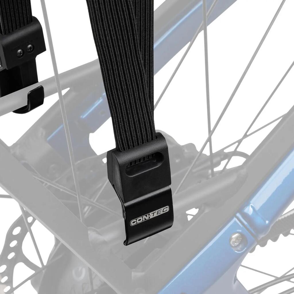CONTEC Addventure Max 2-fold lashing strap 56 cm aluminium hooks black