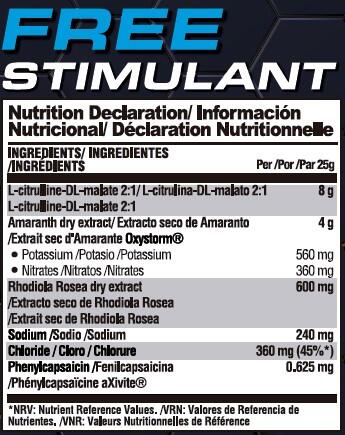 Bebida pre-entrenamiento Life Pro Wild Pump Non stimulant 400g 2/4