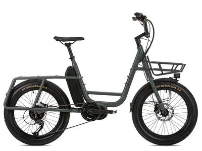 Villette citadin mm elektrische transportfiets city alu grijs