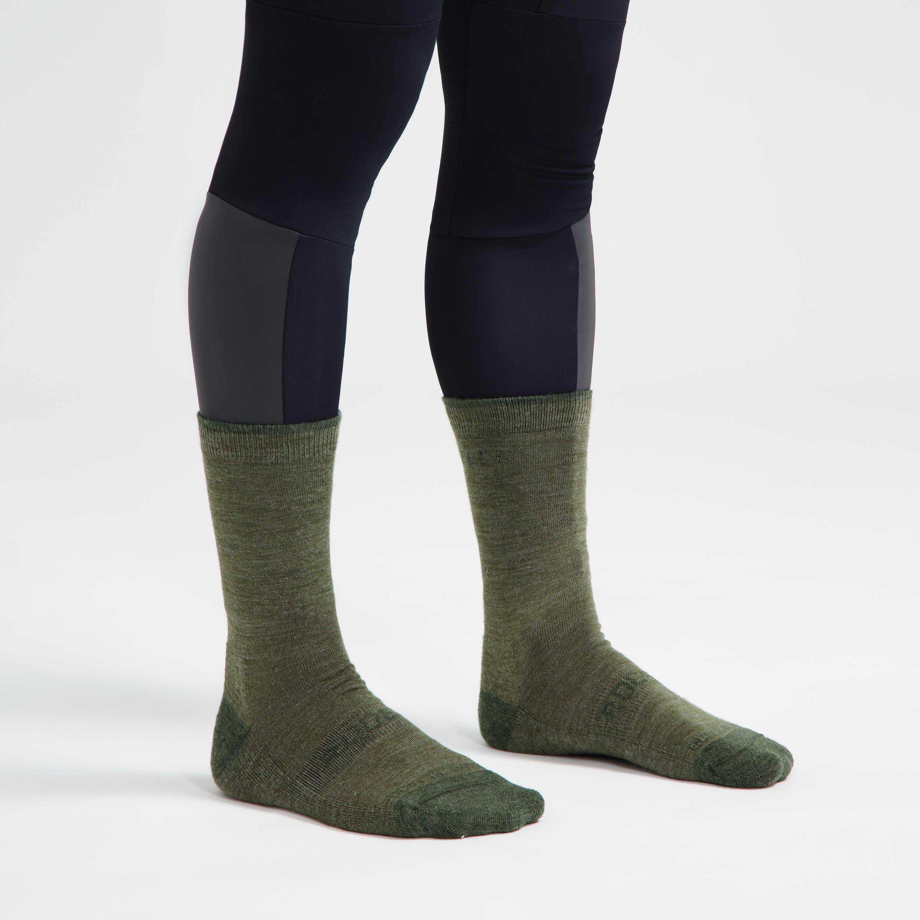 Skarpetki zimowe unisex Rogelli Merino z owczej wełny 2-pack 4/7