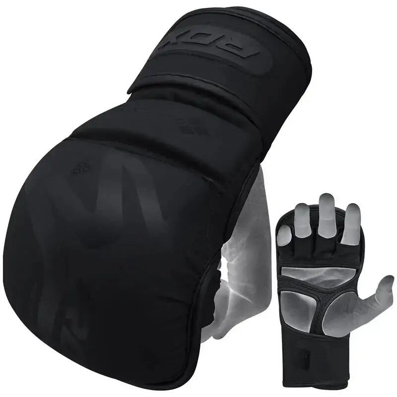 RDX T15 Noir Leather X MMA Sparring Gloves