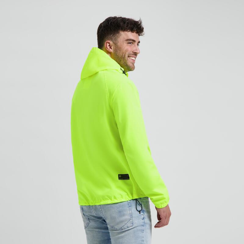 Pláštěnka s kapucí a bočními kapsami Rogelli COMMUTER CORE