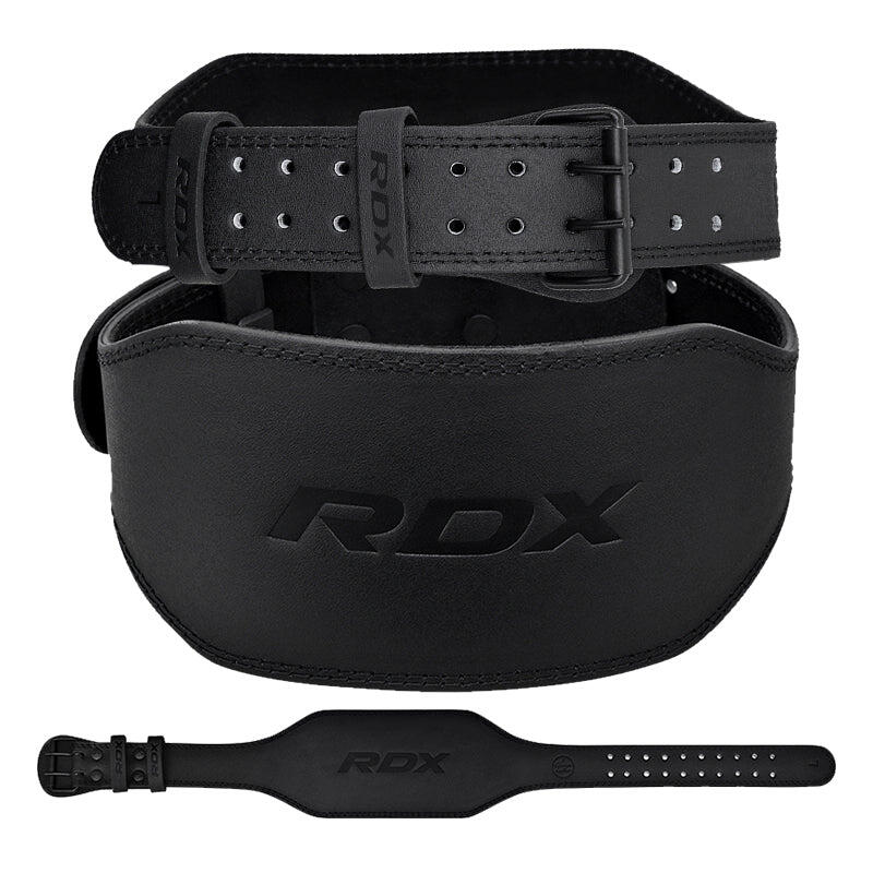 RDX 6-Zoll-Leder-Gym-Gürtel 3/3