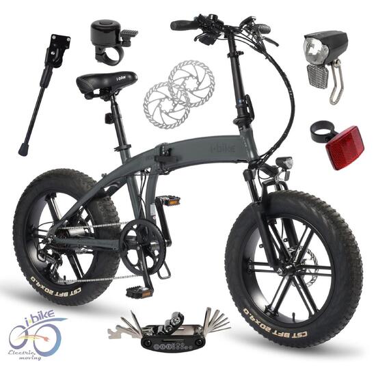 Rower Elektryczny Składany FatBike I-Bike ORSO Koła 20