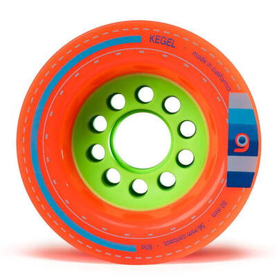 Wielen sk8 80mm kegel 80a orangatang