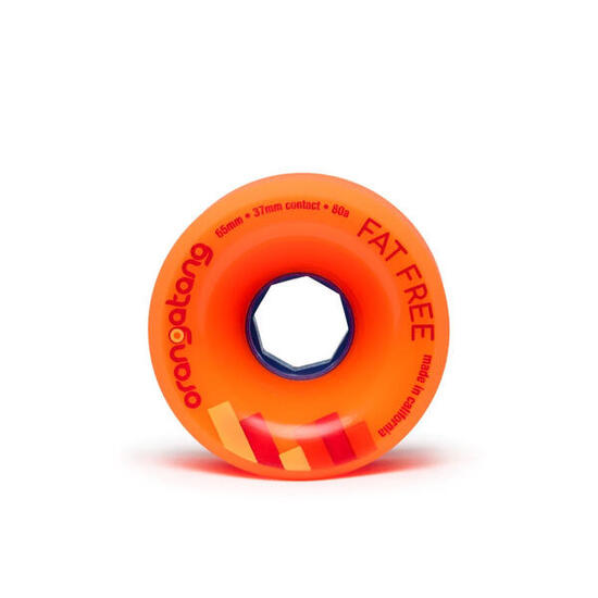 ORANGATANG Roue FAT FREE 65x37mm/80A Orange [x4]