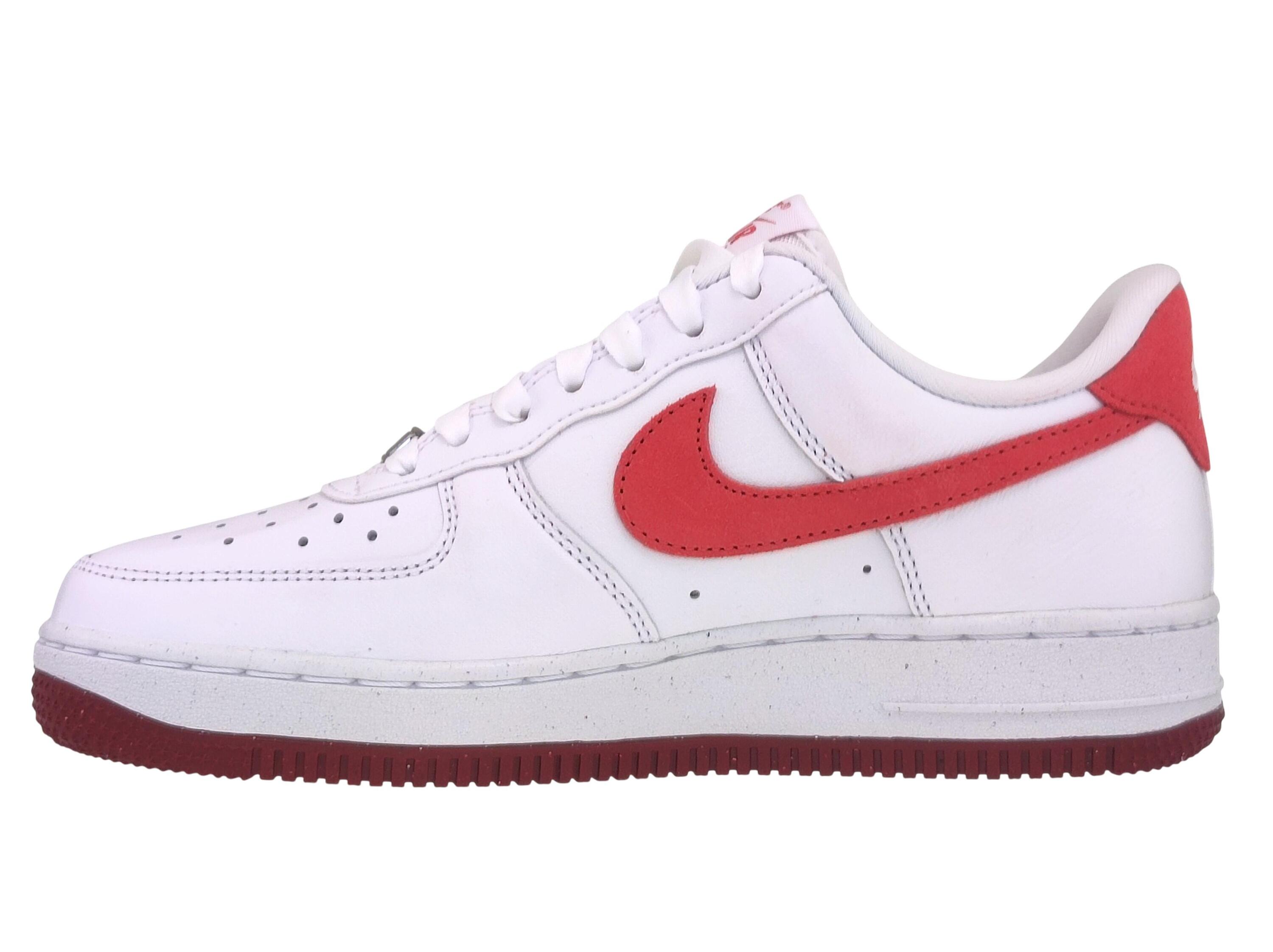Nike Air Force 1 '07 FQ7626-100 White/Adobe-Team Red 38 2/5