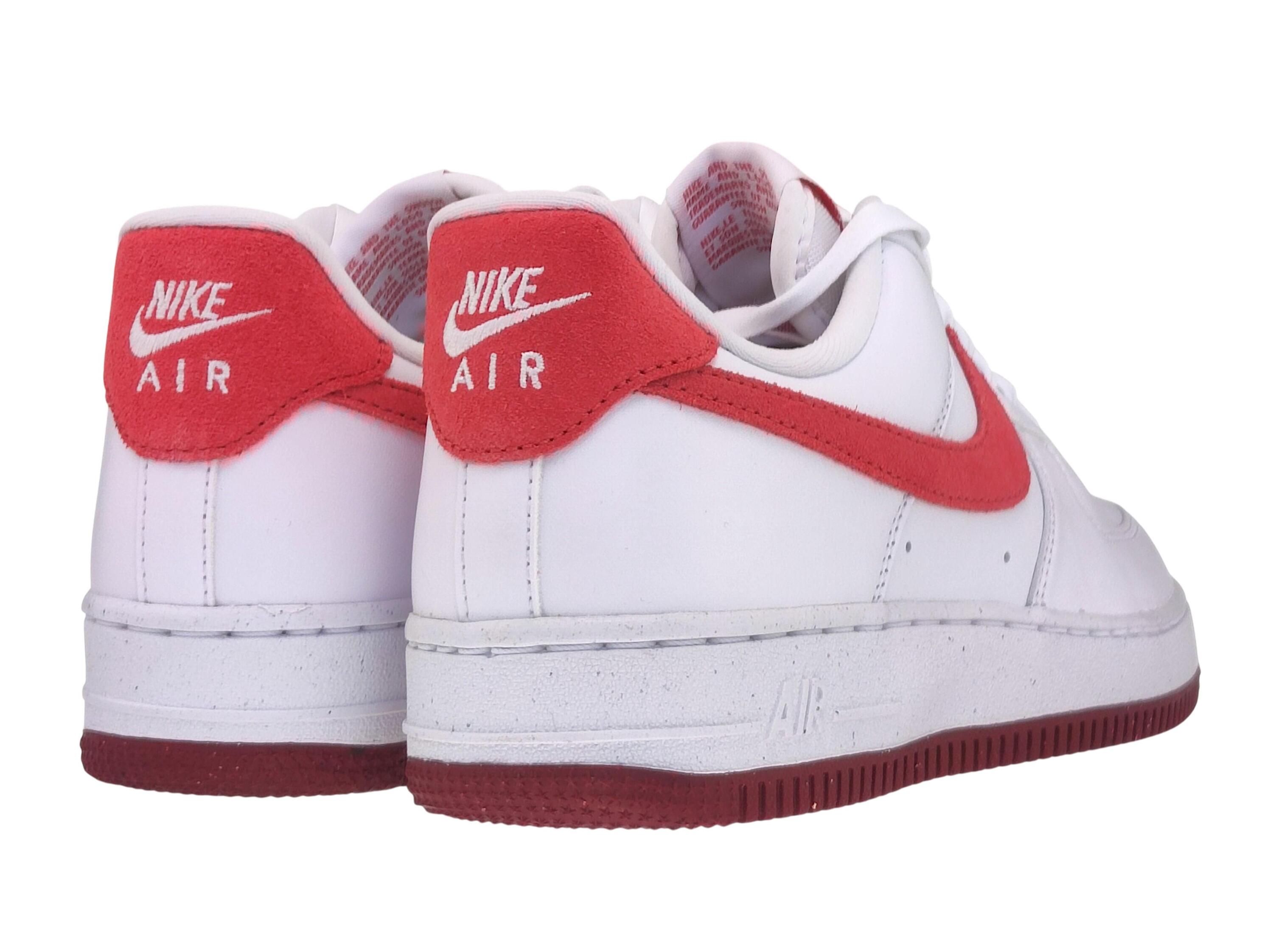 Nike Air Force 1 '07 FQ7626-100 White/Adobe-Team Red 38 4/5