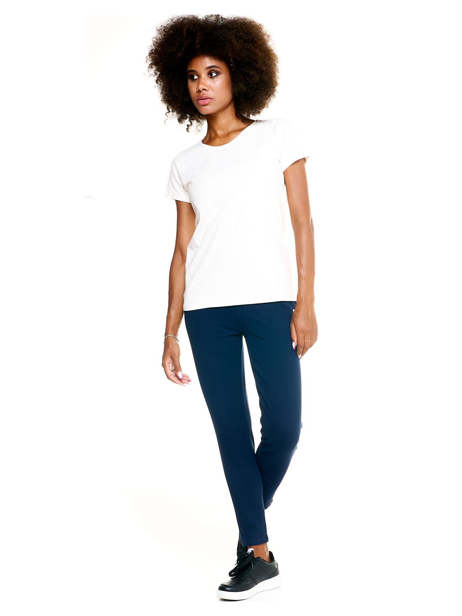 Calça de fato de treino feminina Leone com punho básico 2/8