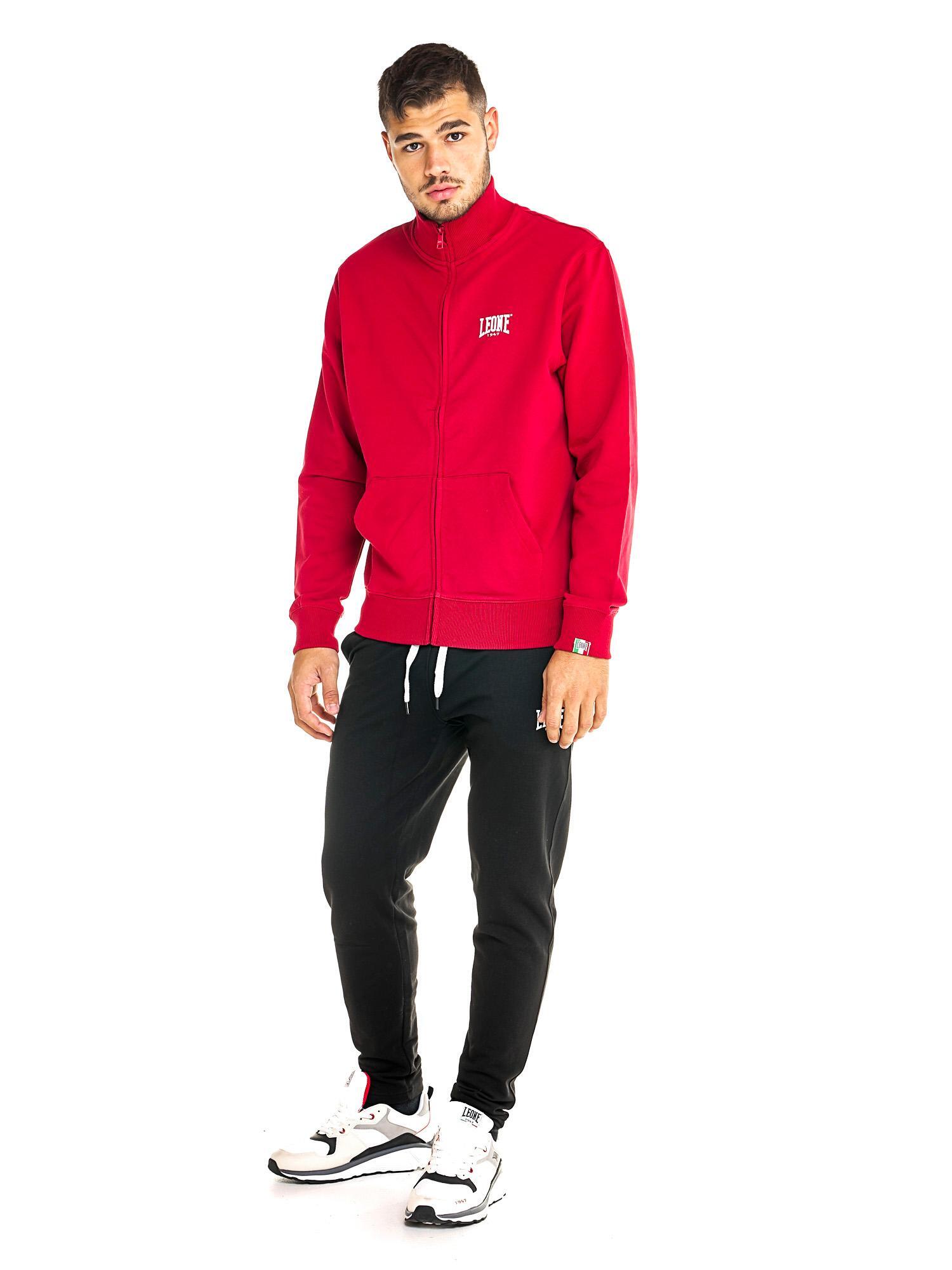 Herren-Sweatshirts mit Reißverschluss und hohem Kragen, Basic-Linie 2/8