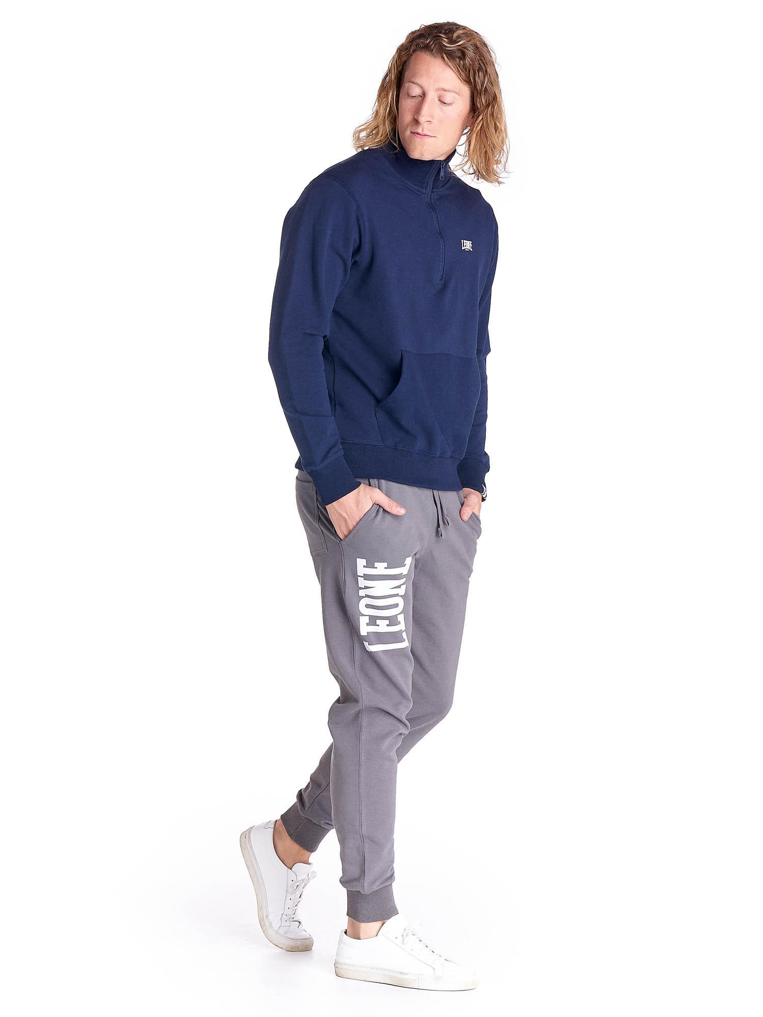 Sweat-shirts zippés pour hommes à col montant, gamme Basic 2/8
