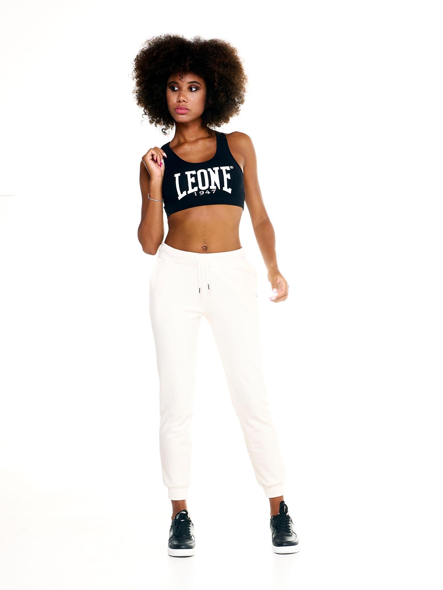 Pantaloni da tuta Leone donna con polsino Basic 2/6