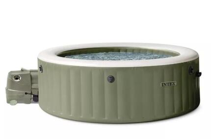 Spa gonflable PureSpa Olive rond Bulles 8 places