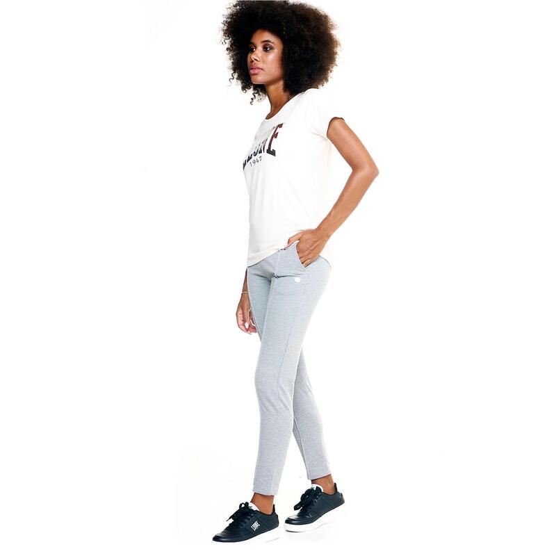Pantaloni de trening Leone Basic cu cusături verticale pentru femei