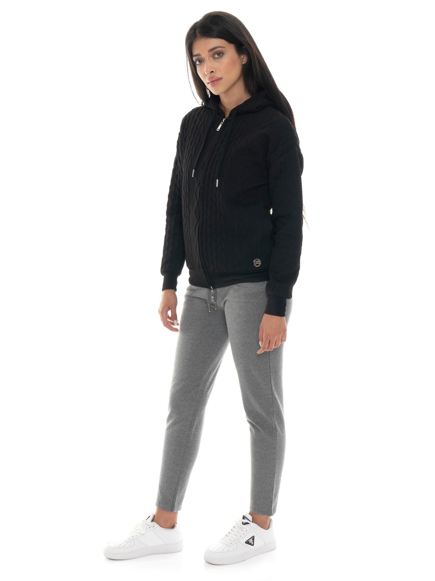 Sweatshirt Damen Leone 1947 Apparel Kapuze Reißverschluss 2/7