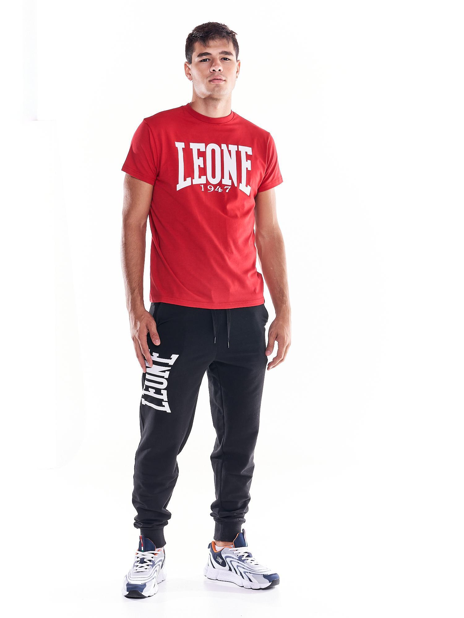 Leone Basic Męska bawełniana koszulka z krótkim rękawem