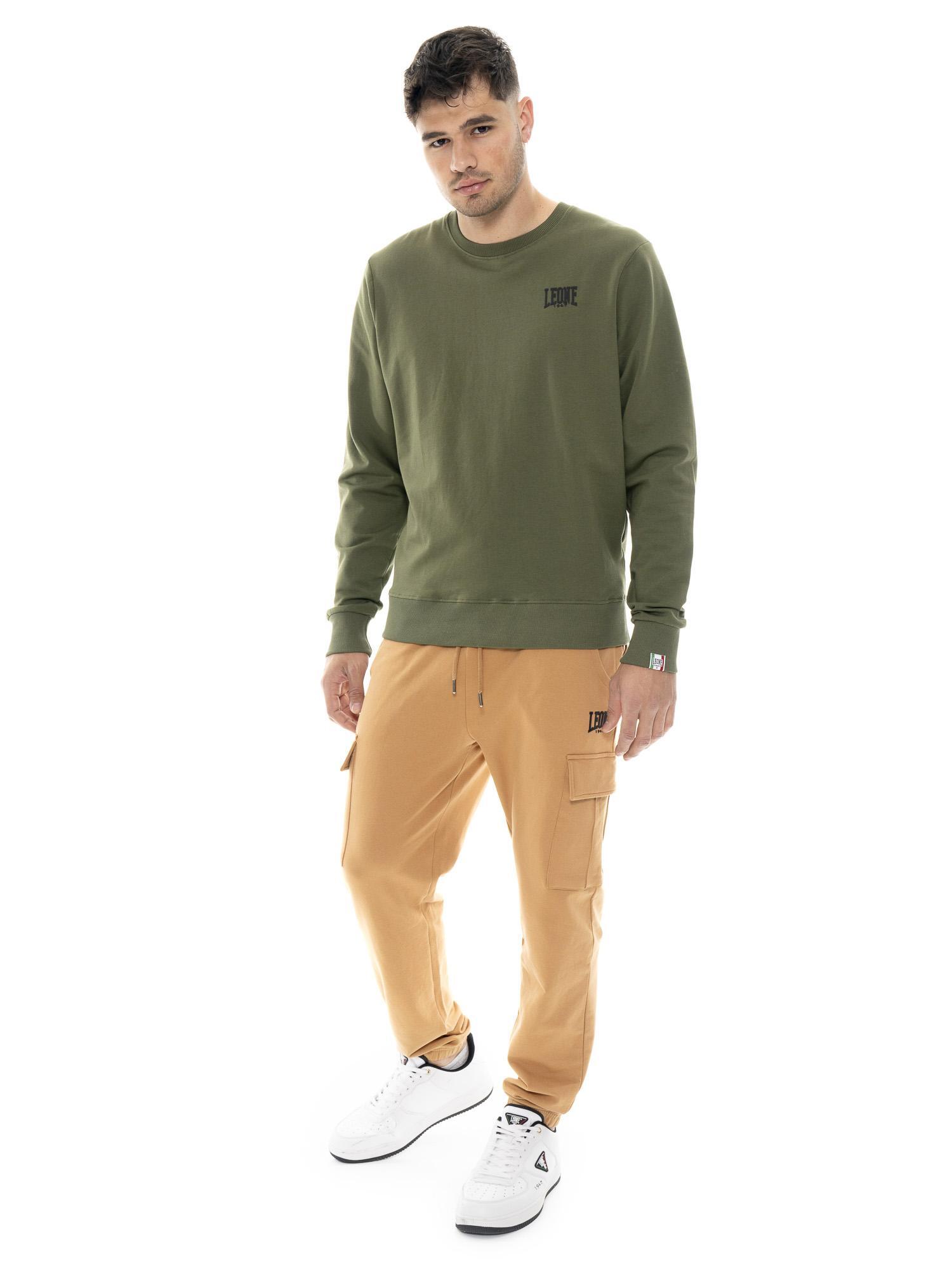 Sweat-shirt d'hiver pour hommes avec capuche et zip avec petit logo "Basic" 7/7