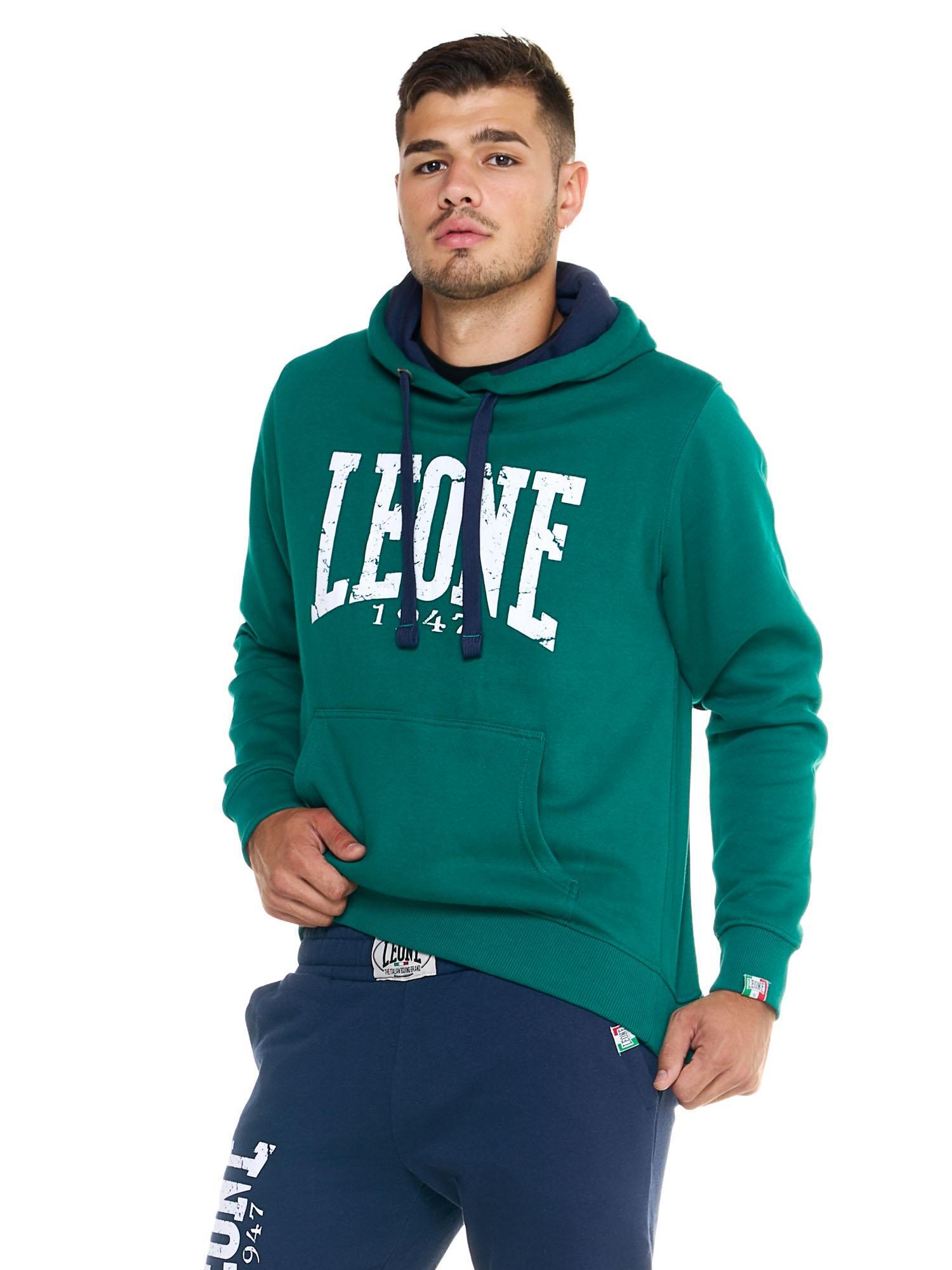 Bluza z bawełna z kaptur na co dzień na siłownię