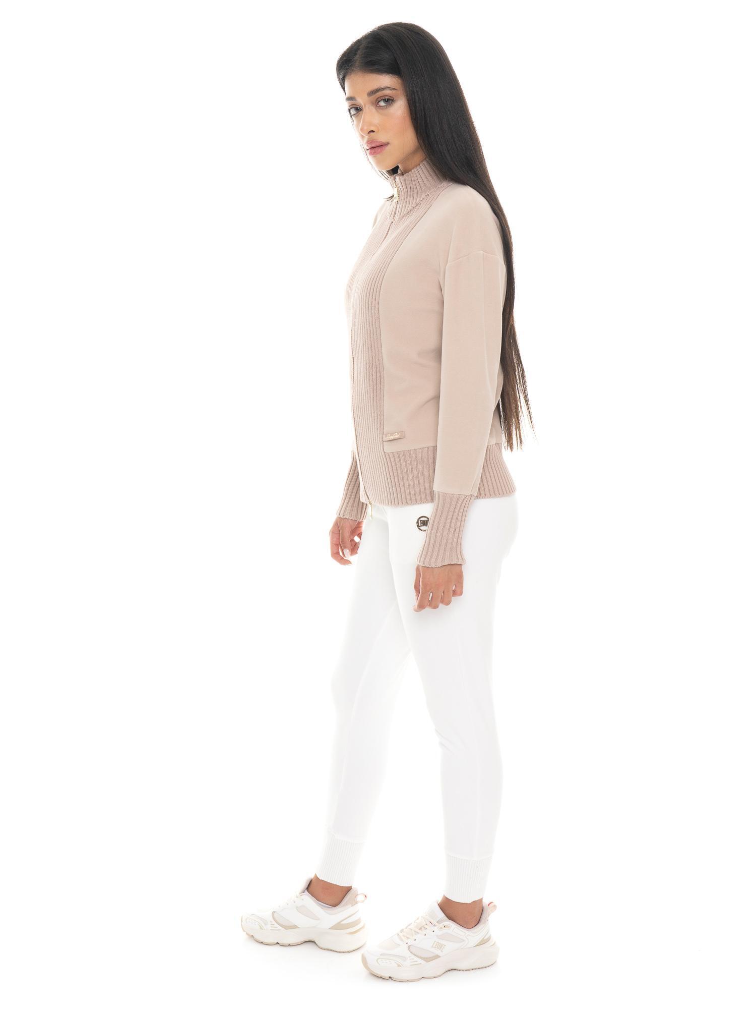 Sweatshirt feminina Leone 1947 Apparel, fecho, inverno 7/7