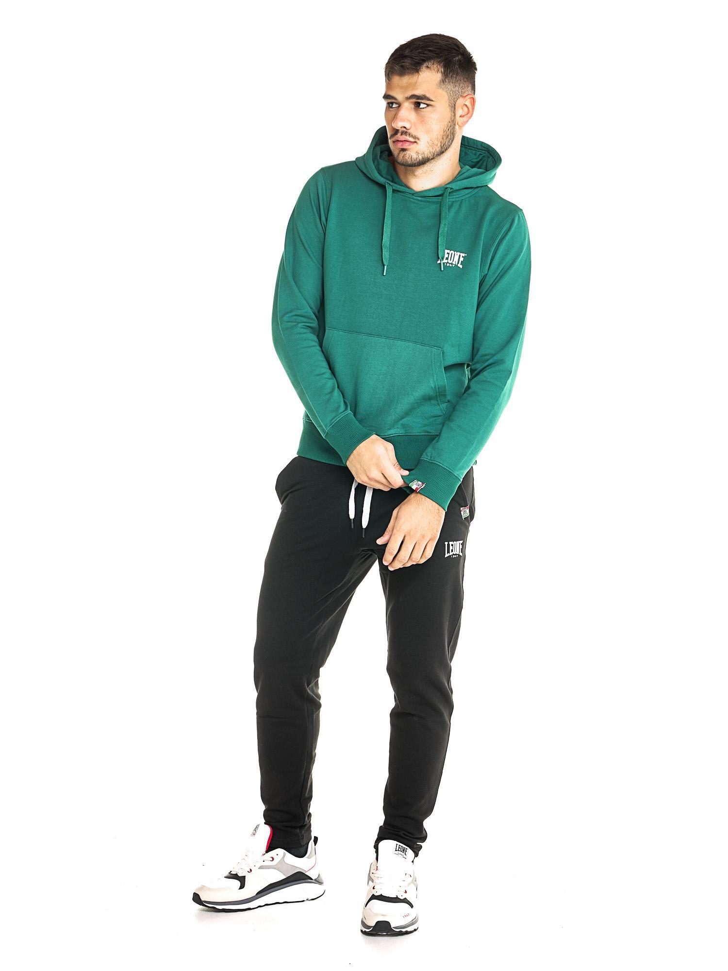 Felpa Leone uomo con cappuccio Basic 2/8