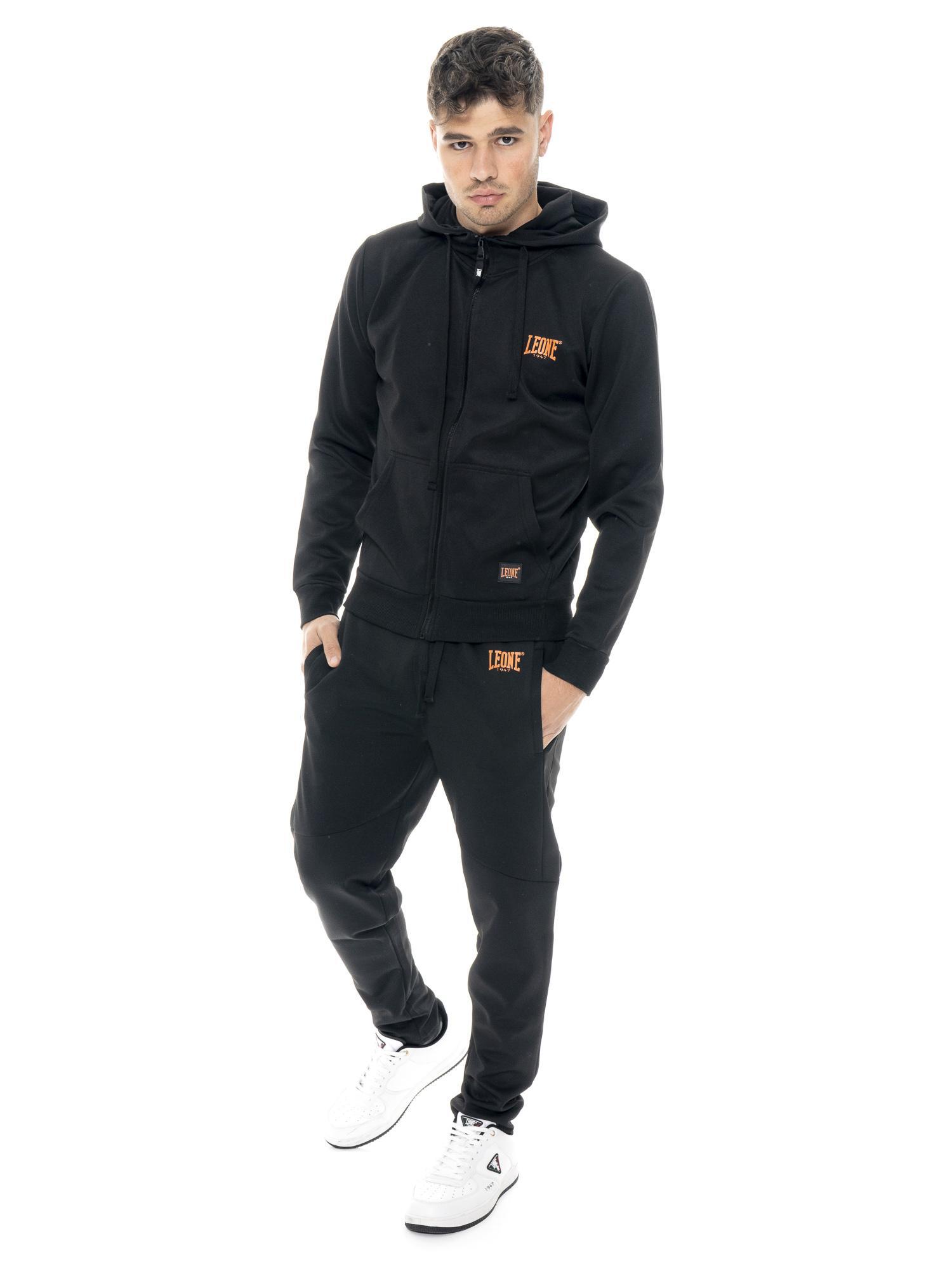 Dres męski Leone 1947 Apparel Tech z kapturem i zamkiem techniczny materiał
