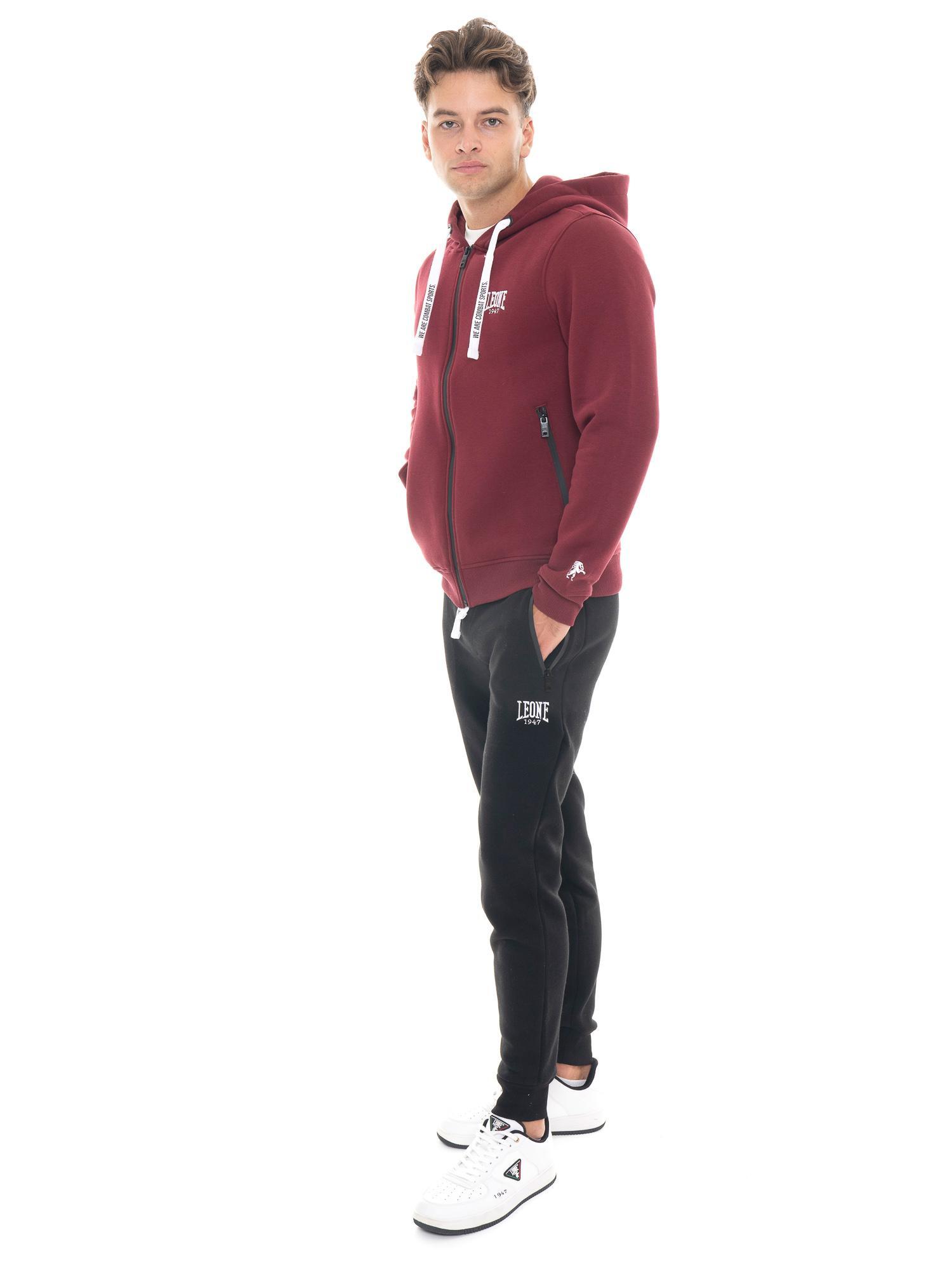 Hoodie Herren Leone 1947 Apparel Basic Kapuze Logo 2/5