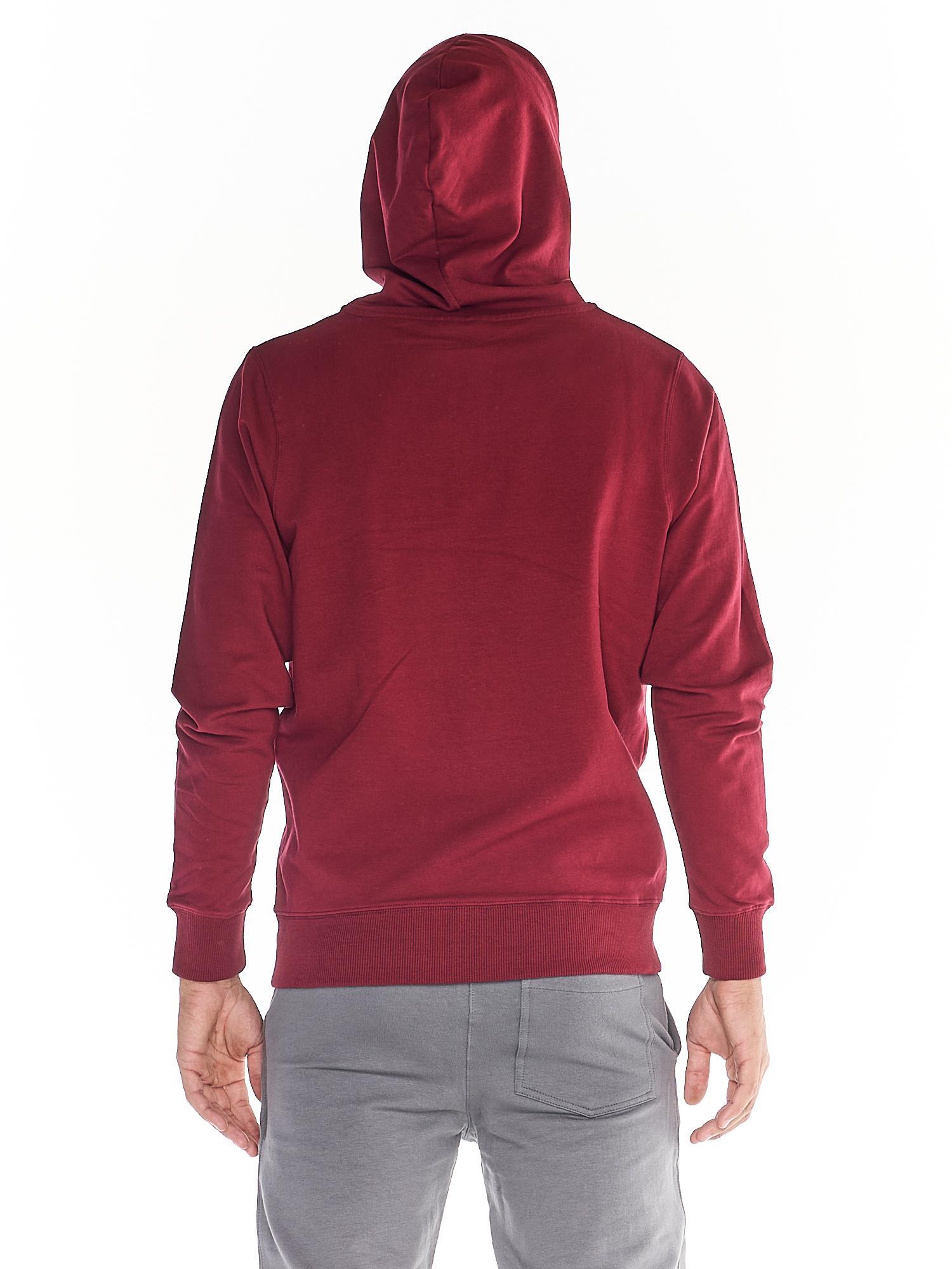 Felpa Leone uomo con cappuccio e zip Basic 4/8