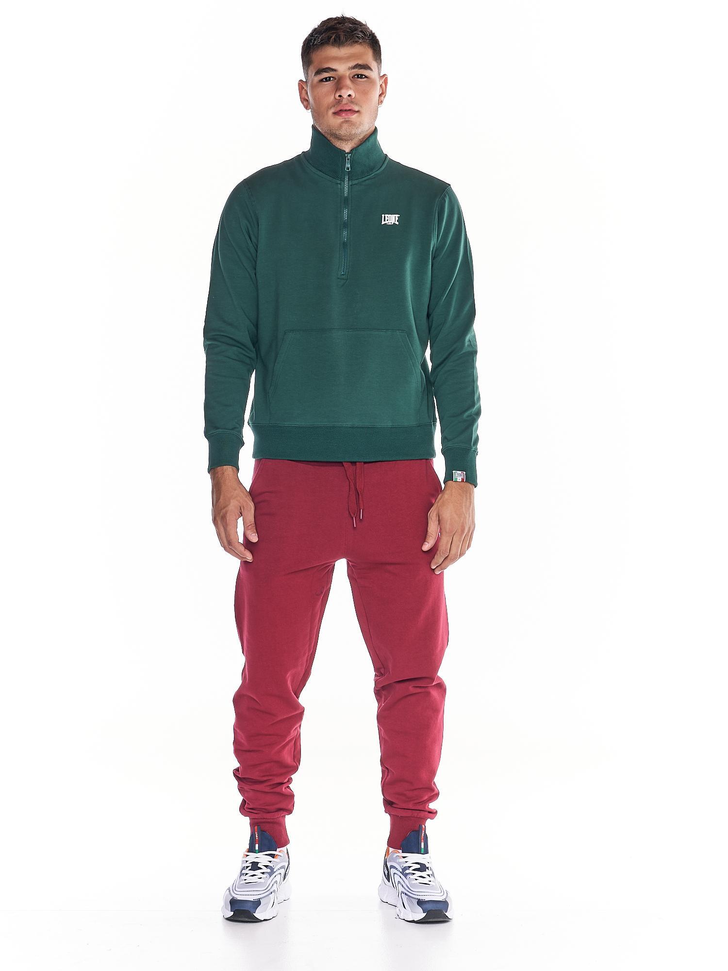Sweat-shirts zippés pour hommes à col montant, gamme Basic 2/8
