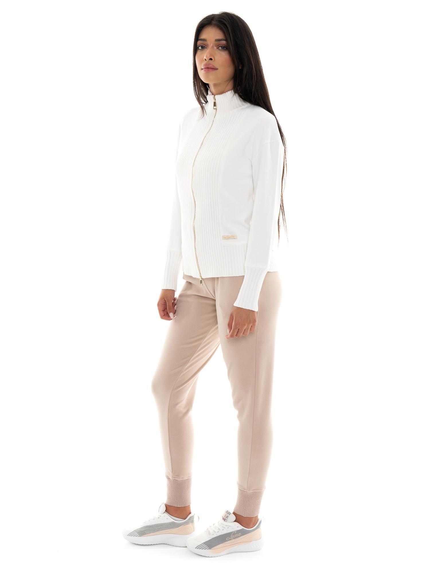 Sweatshirt feminina Leone 1947 Apparel, fecho, inverno 2/7