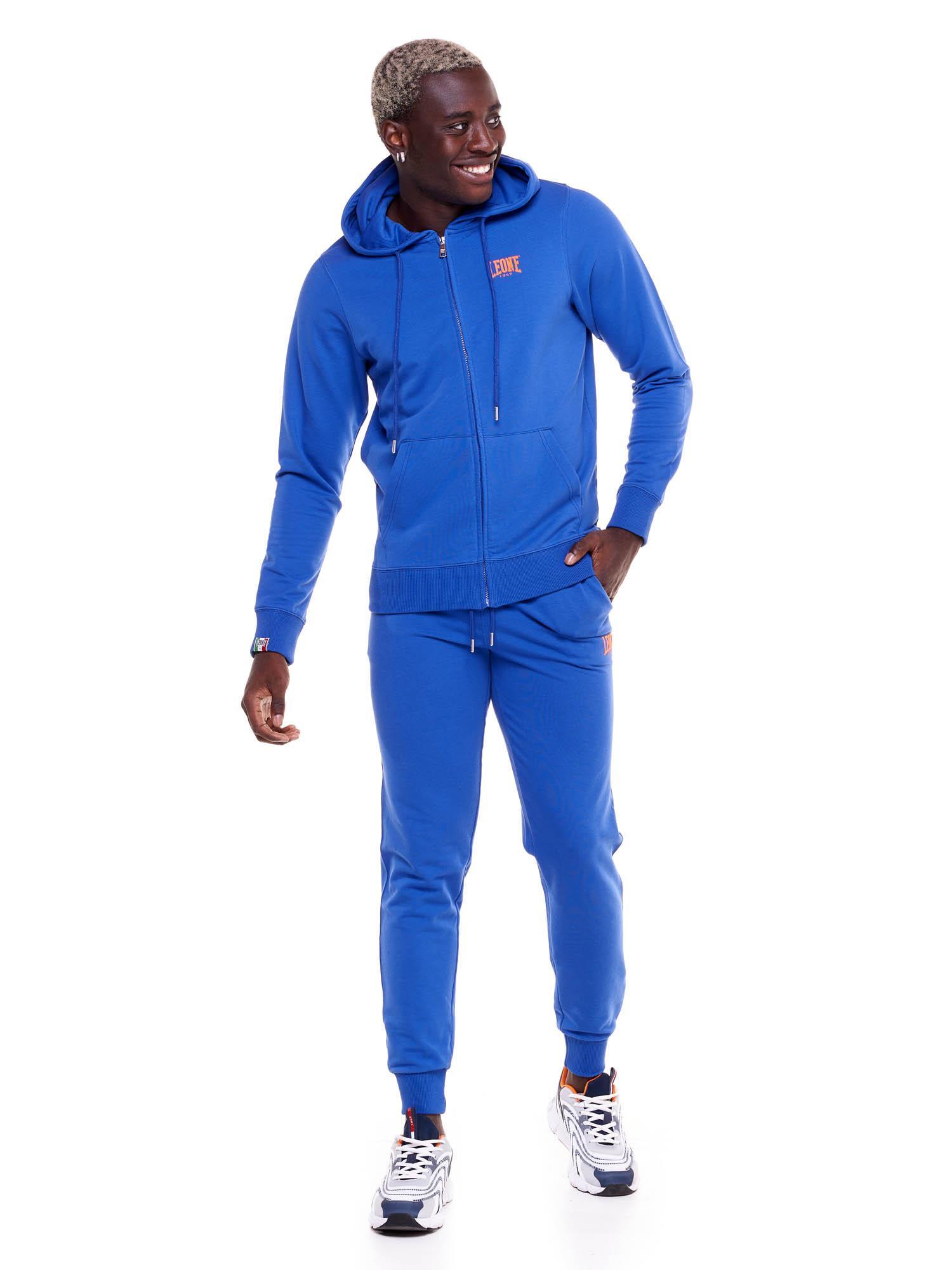 Leone Basic herenhoodie met rits, zonder sweatshirt 2/6
