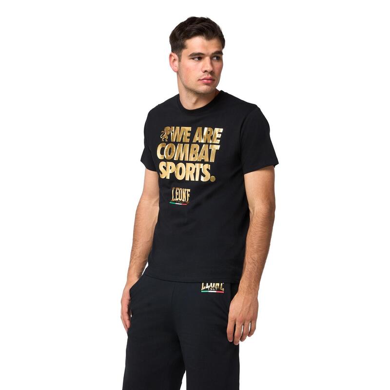 Set complet pentru bărbați, format din tricou și pantaloni scurți Leone Basic