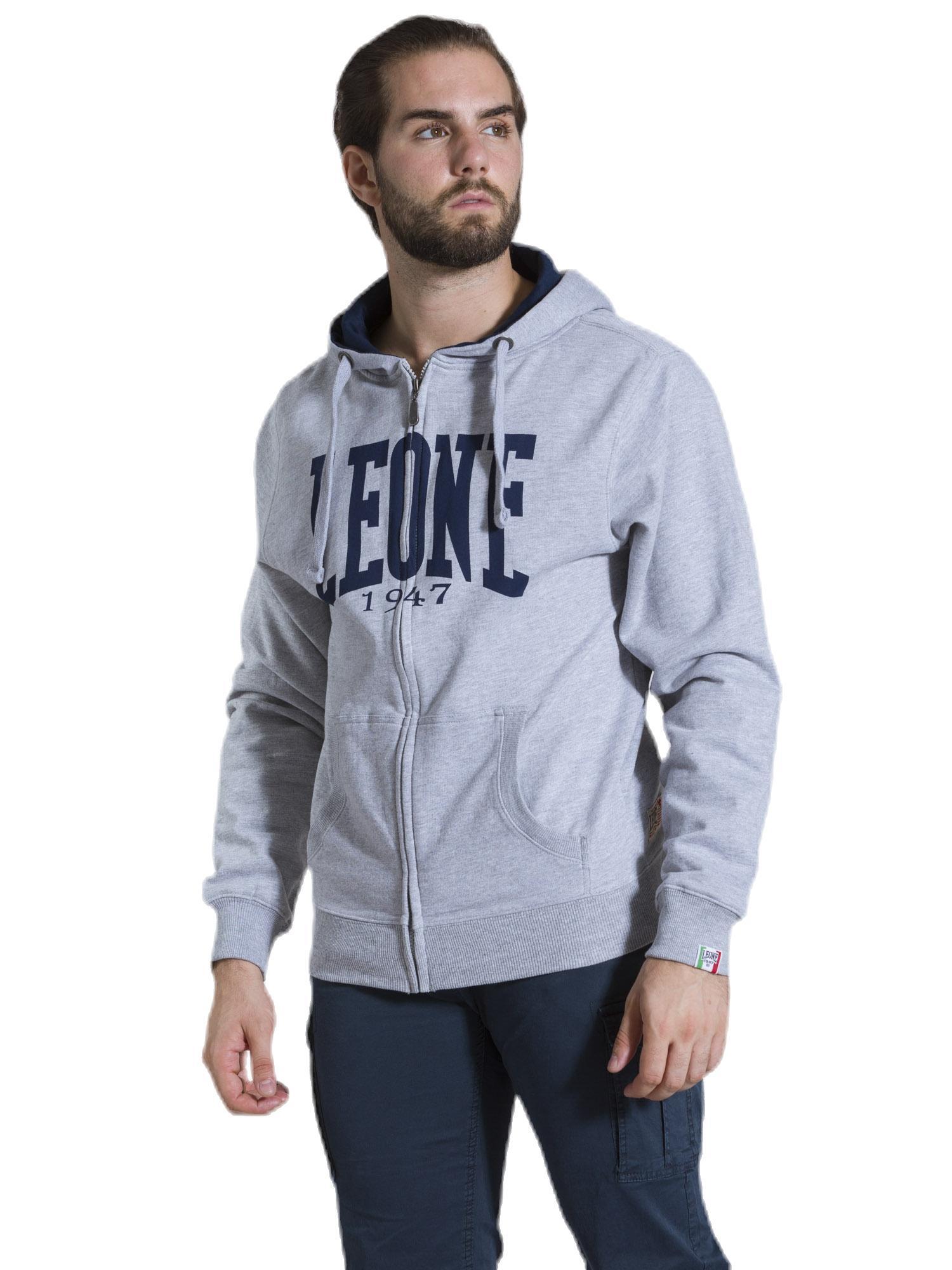 Vêtements Leone 1947 - Sweat-shirts à capuche zippés pour hommes 3/8
